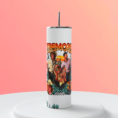 Tremors Movie Tumbler | Graboid Monster Horror Cup | Cult Classic Creature Feature Stainless Steel Tumbler