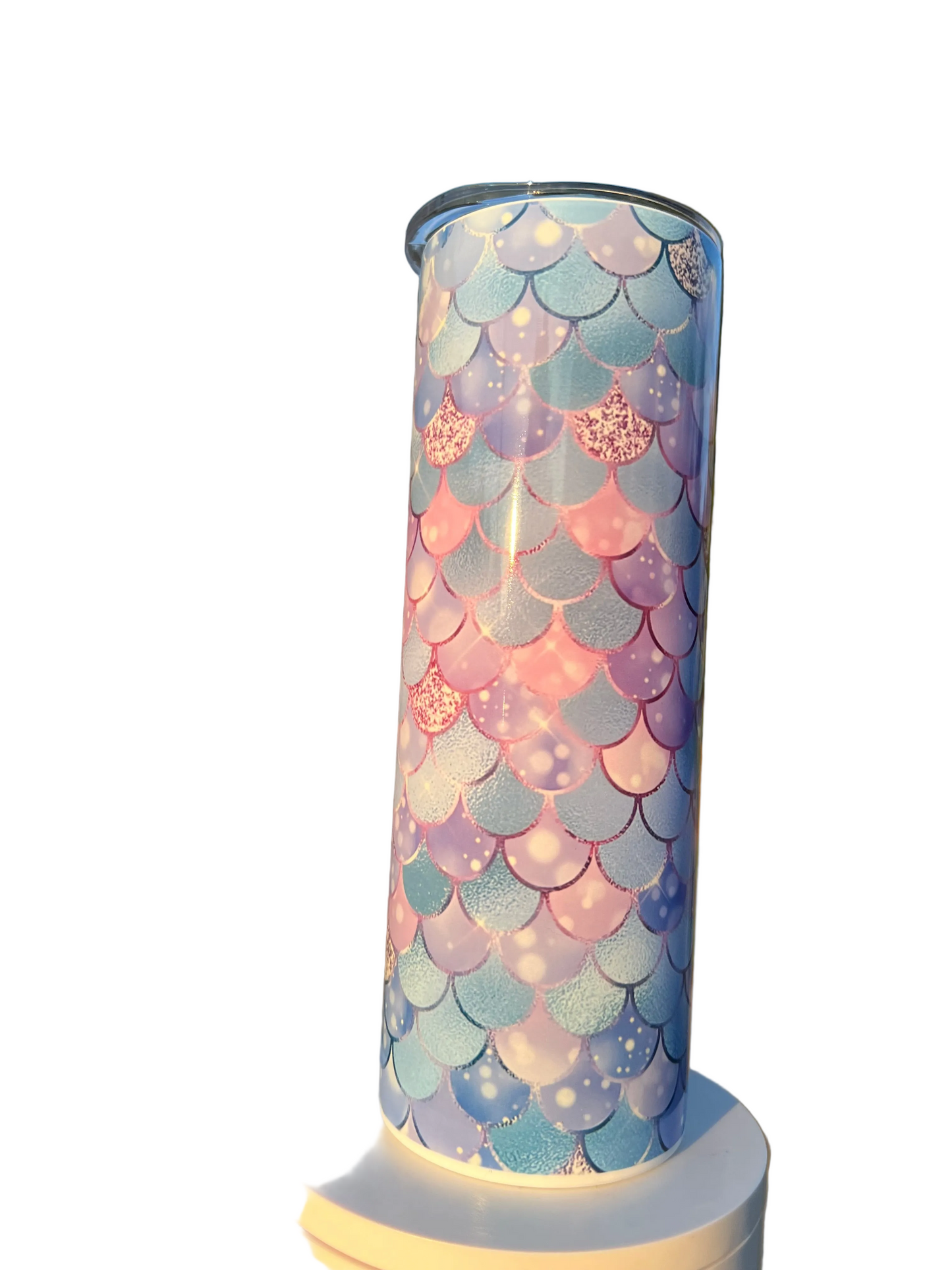 20oz Mermaid Tumbler | Ocean Fantasy Stainless Steel Travel Mug | Beach Lover Gift | Insulated Cup