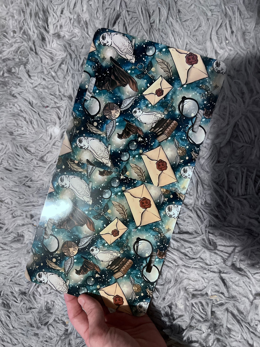 12x6 aluminum Harry Potter themed “Magical “ decorative license plate