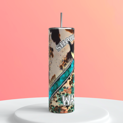Should've Come With a Warning Tumbler | Funny featuring funny sassy tumbler inspired artwork