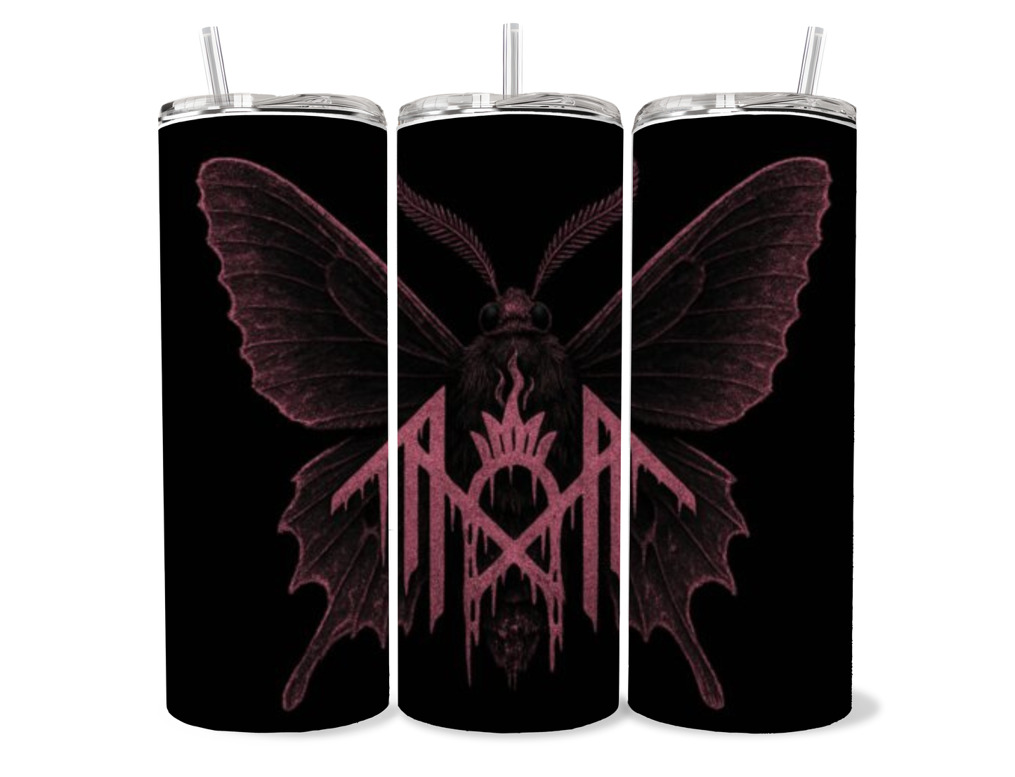 20oz Sleep Token Classic Symbol Tumbler featuring fandom-inspired artwork