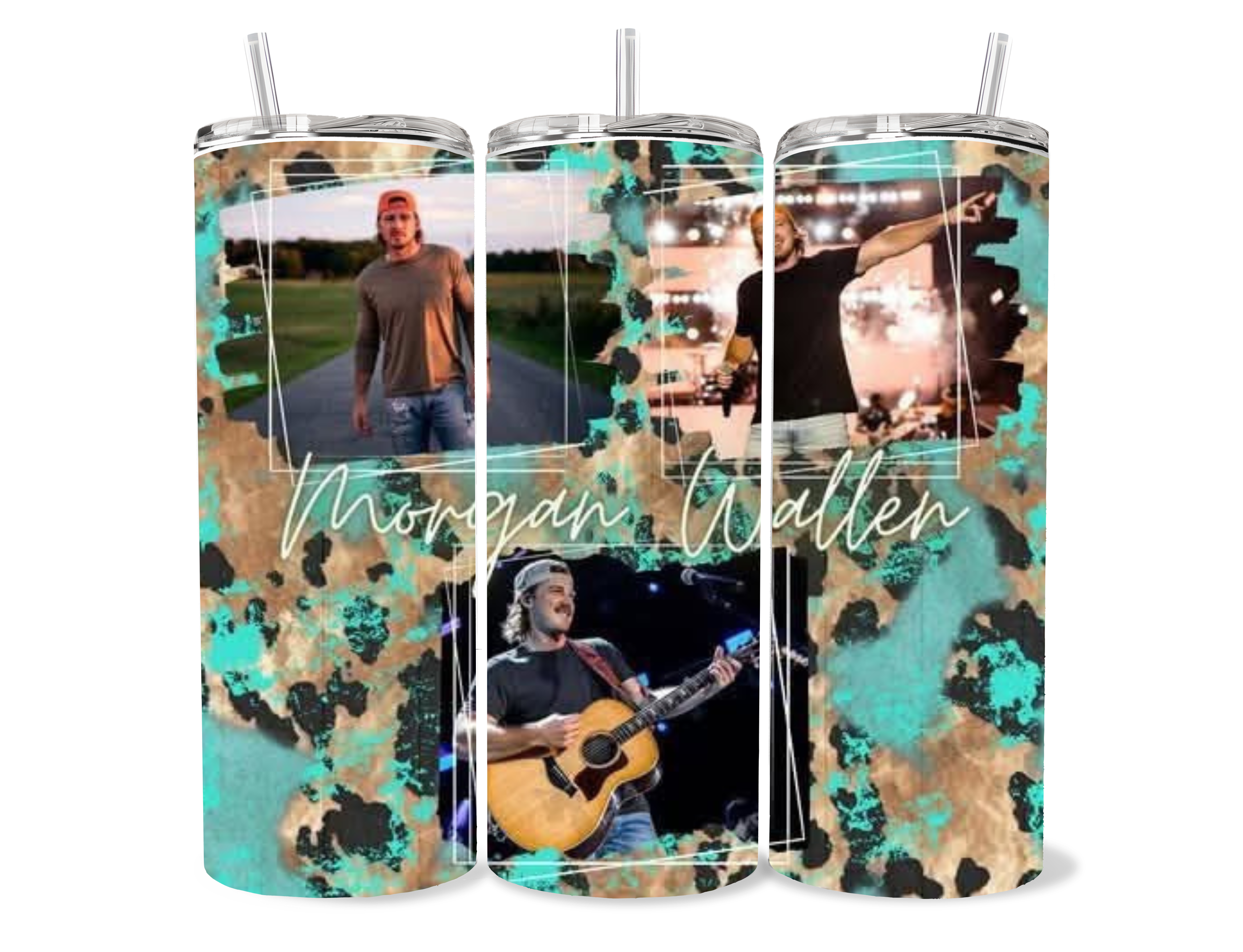 Blue Morgan Wallen Tumbler
