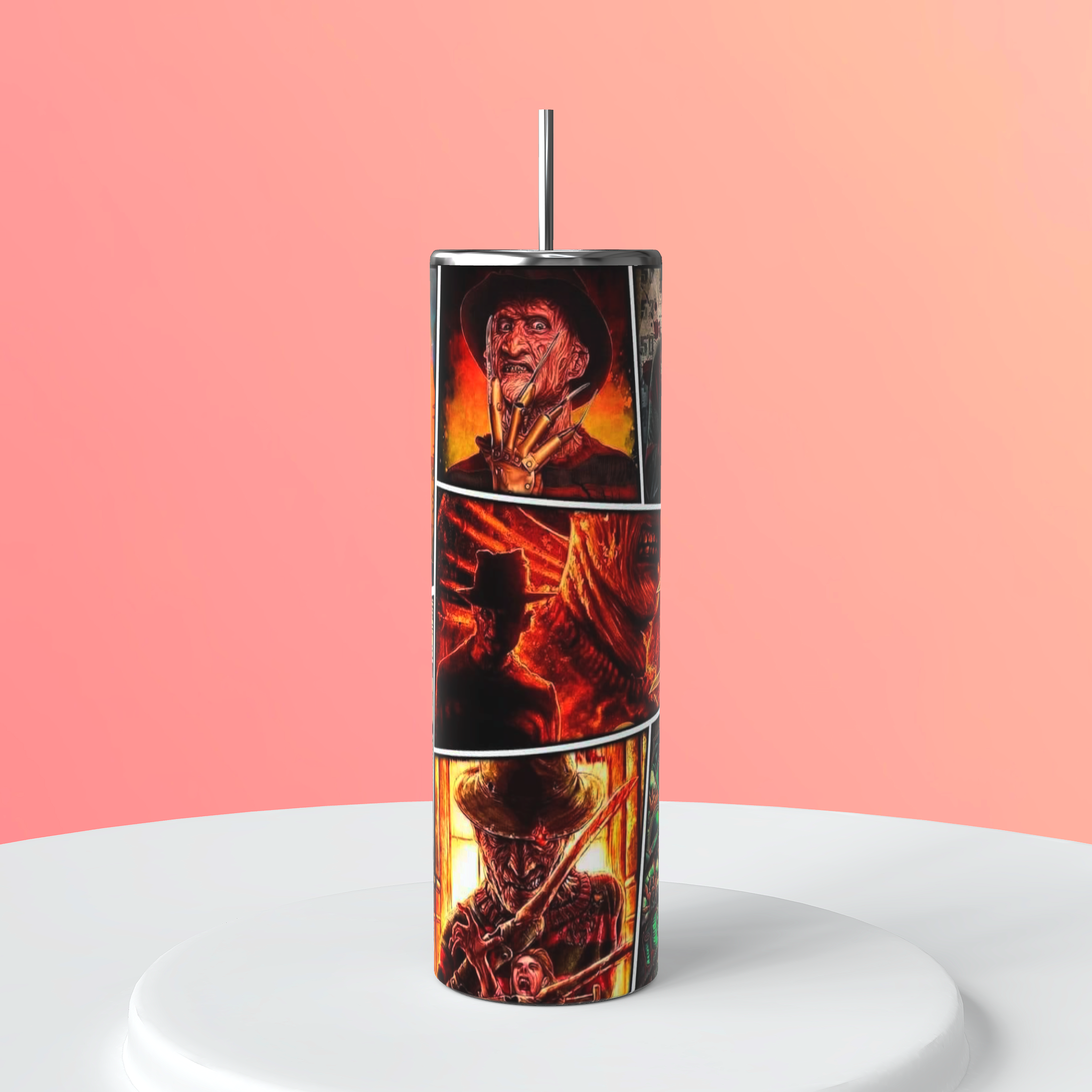 Nightmares on Elm Street Tumblers