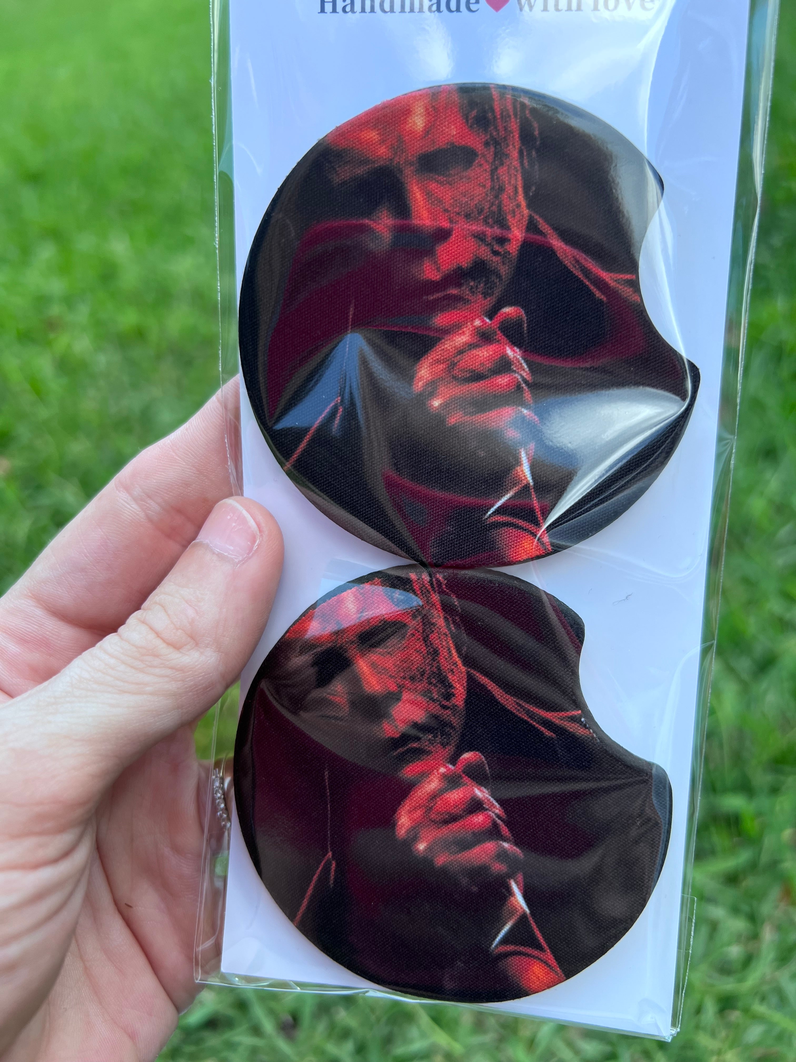 Michael Myers- Halloween neoprene car coasters