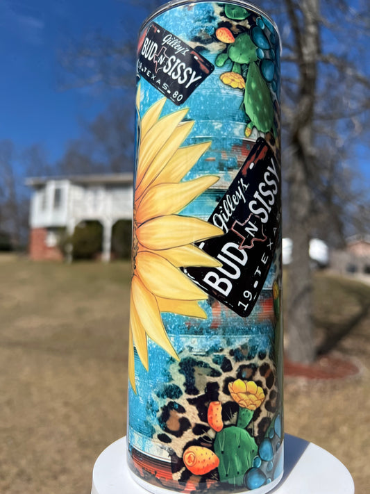 20oz Urban Cowboy Tumbler featuring urban cowboy western inspired artwork