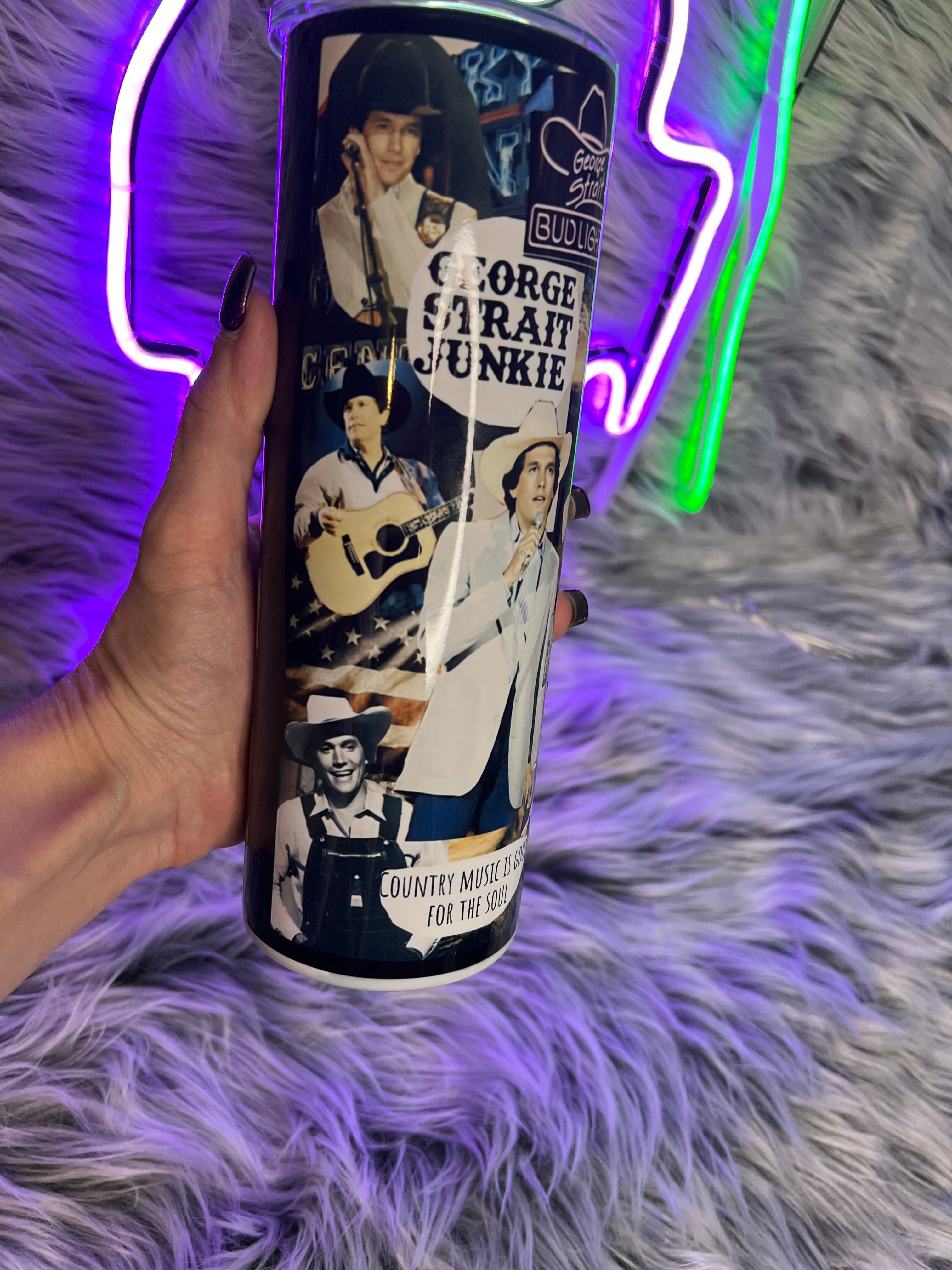 George Strait Tumbler