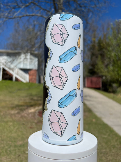 20oz Witchy Vibes Tumbler | Mystical Aesthetic featuring witchy mystical aesthetic inspired artwork