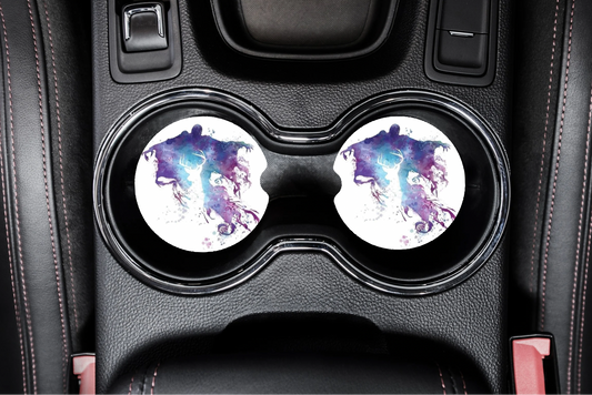 HP car coasters