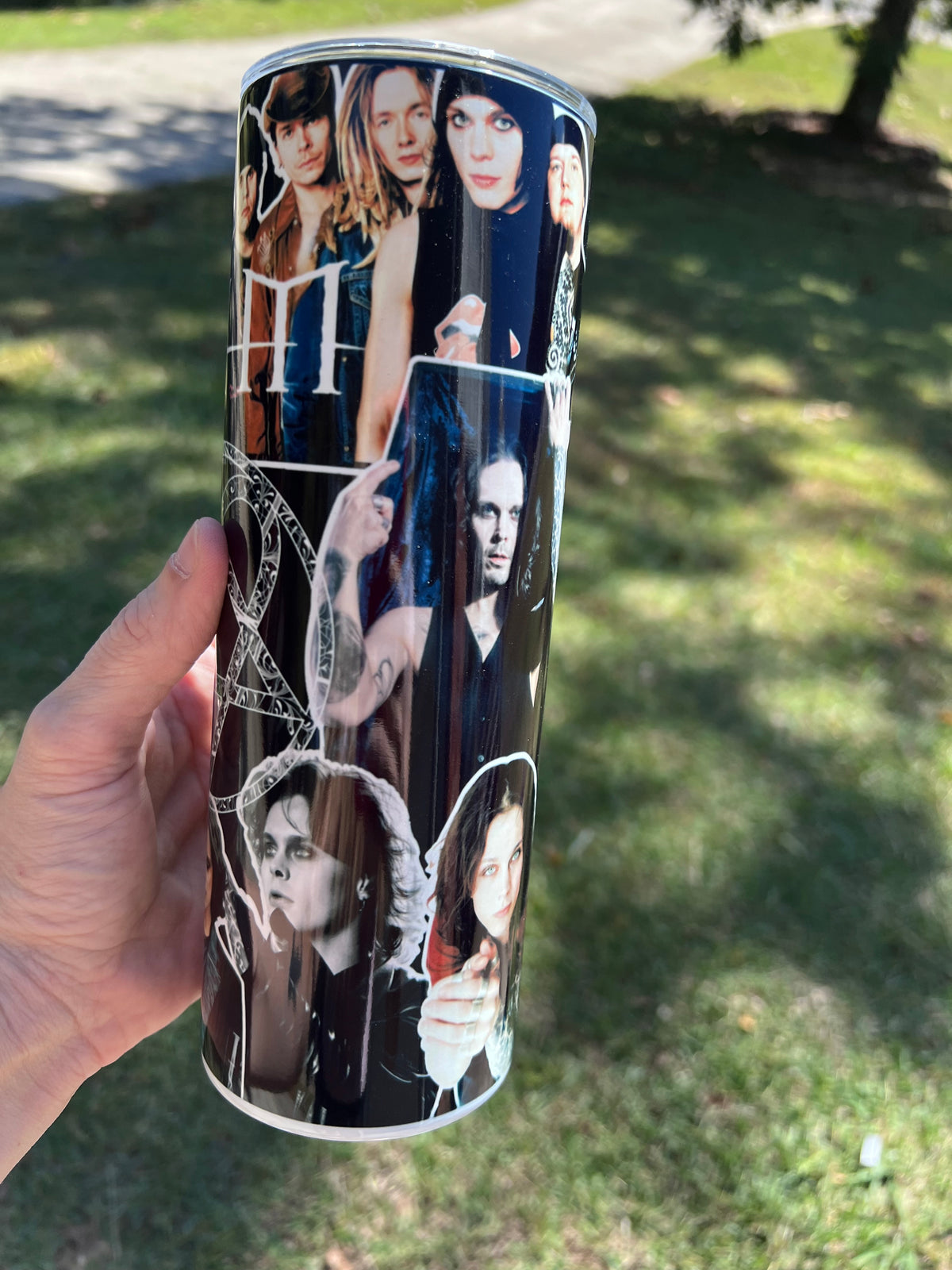 HIM Band Tumbler 20oz | Ville Valo Heartagram Gothic Rock Cup⁠