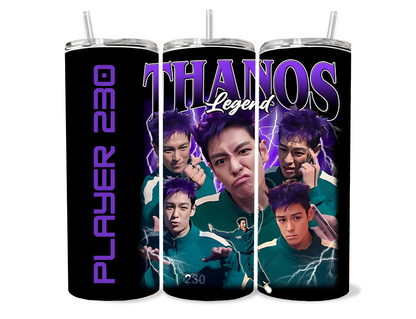     Thanos Player 230 Squid Game tumbler