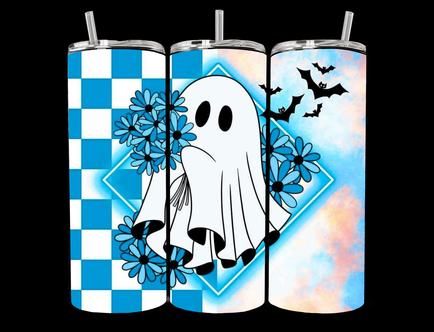 Spooky Ghost / Cute Spooky Vibes tumbler