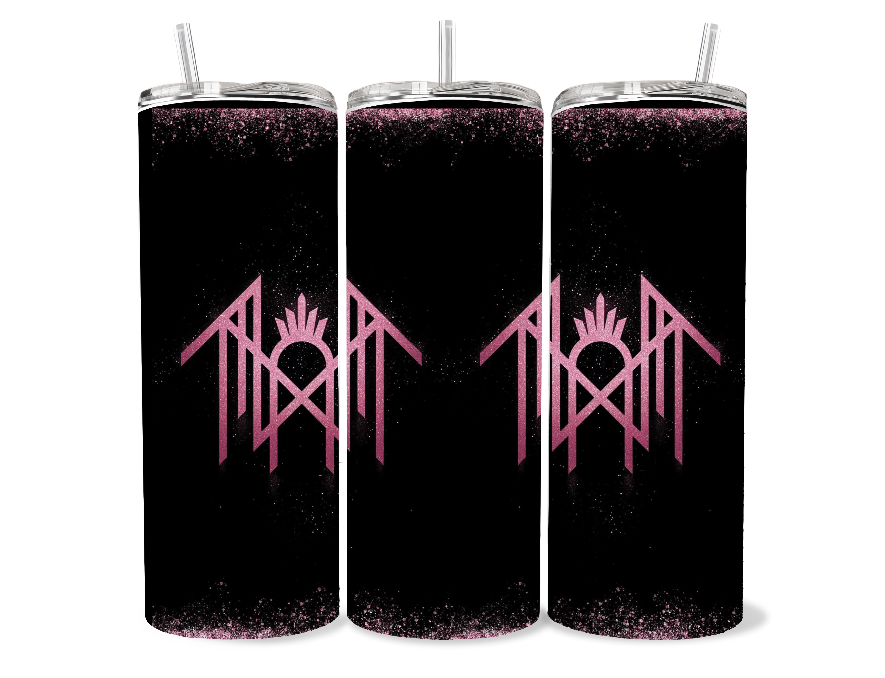 20oz Sleep Token themed tumbler cup - 8 different choices !