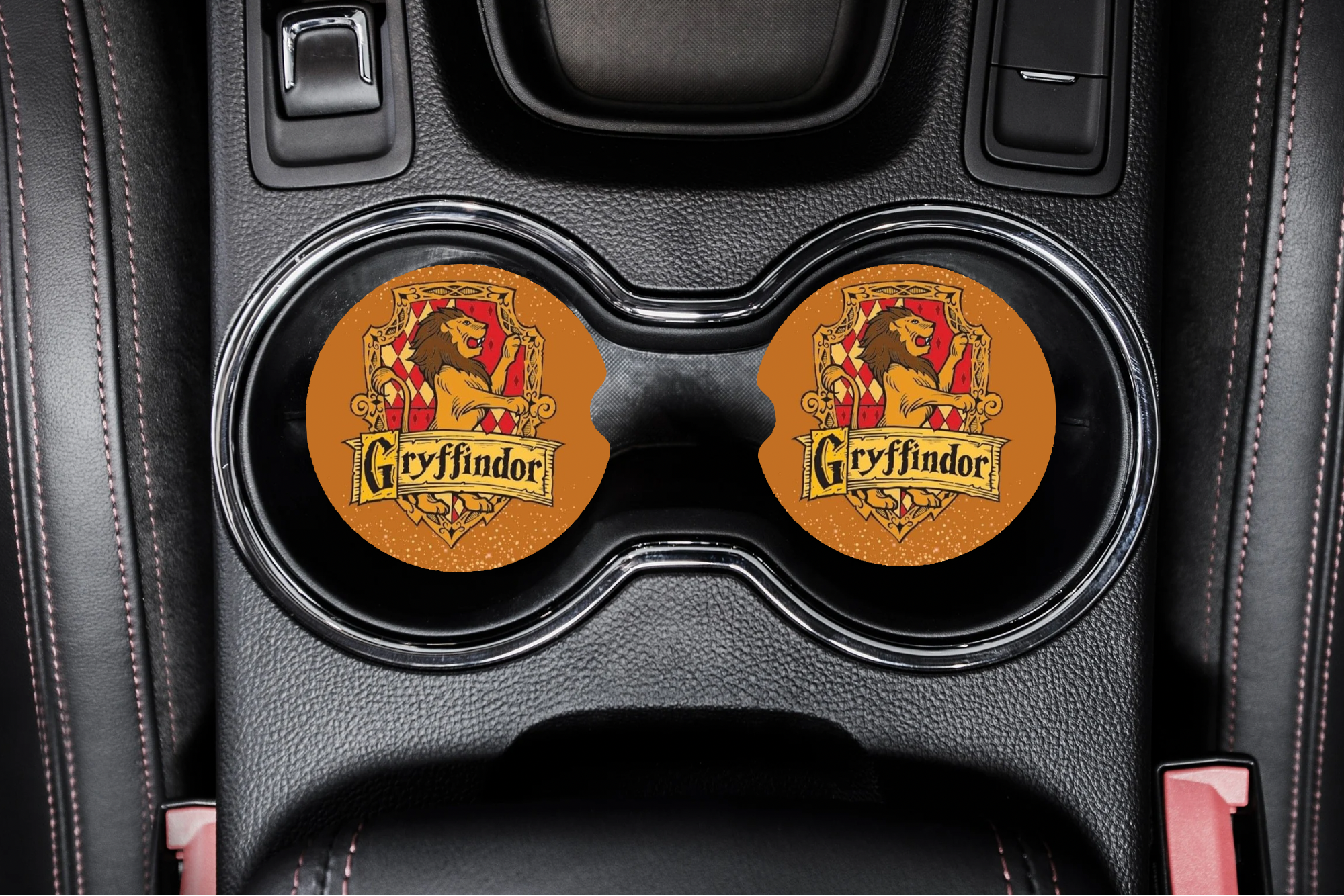 Gryffindor car coaster set