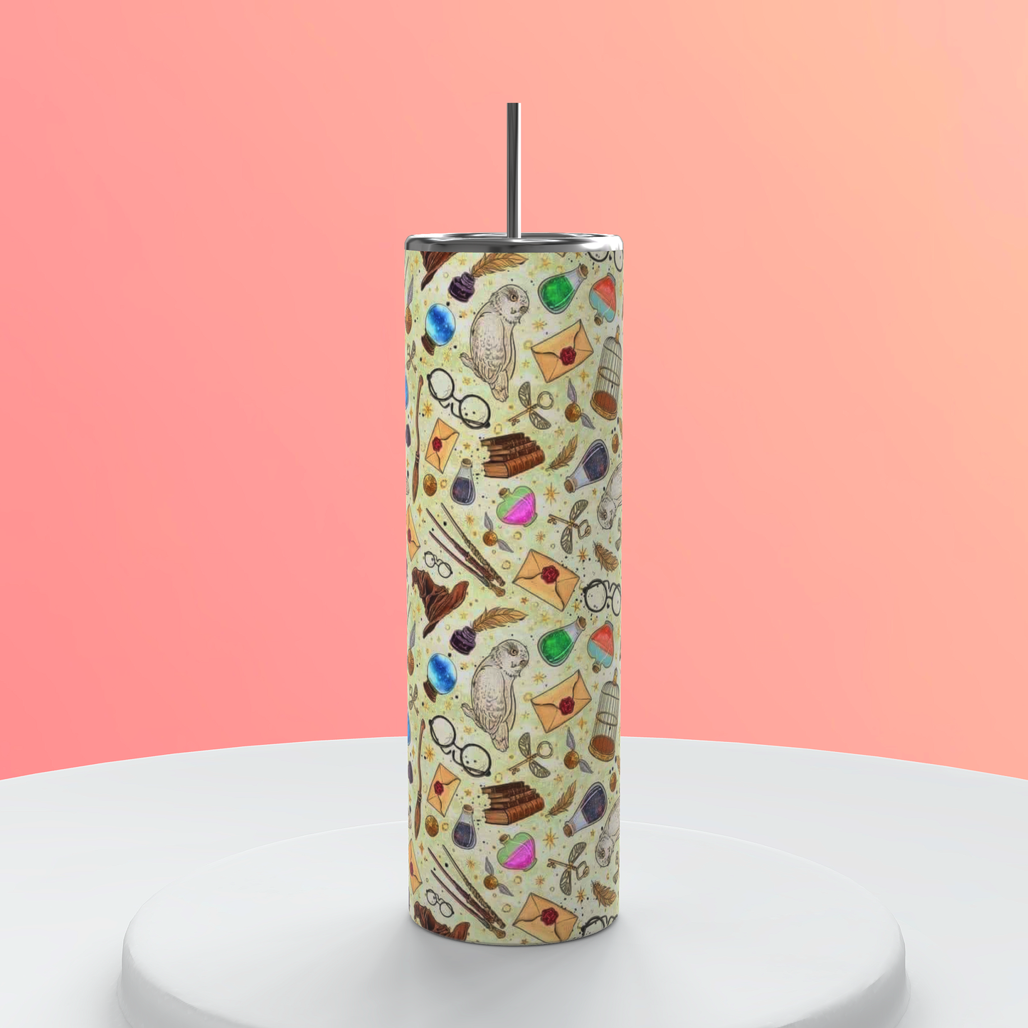20oz HP collage tumbler