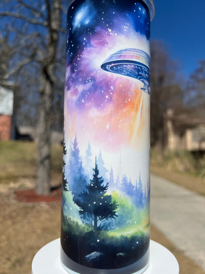 20oz UFO Tumbler | Alien Aesthetic featuring ufo alien mystery inspired artwork