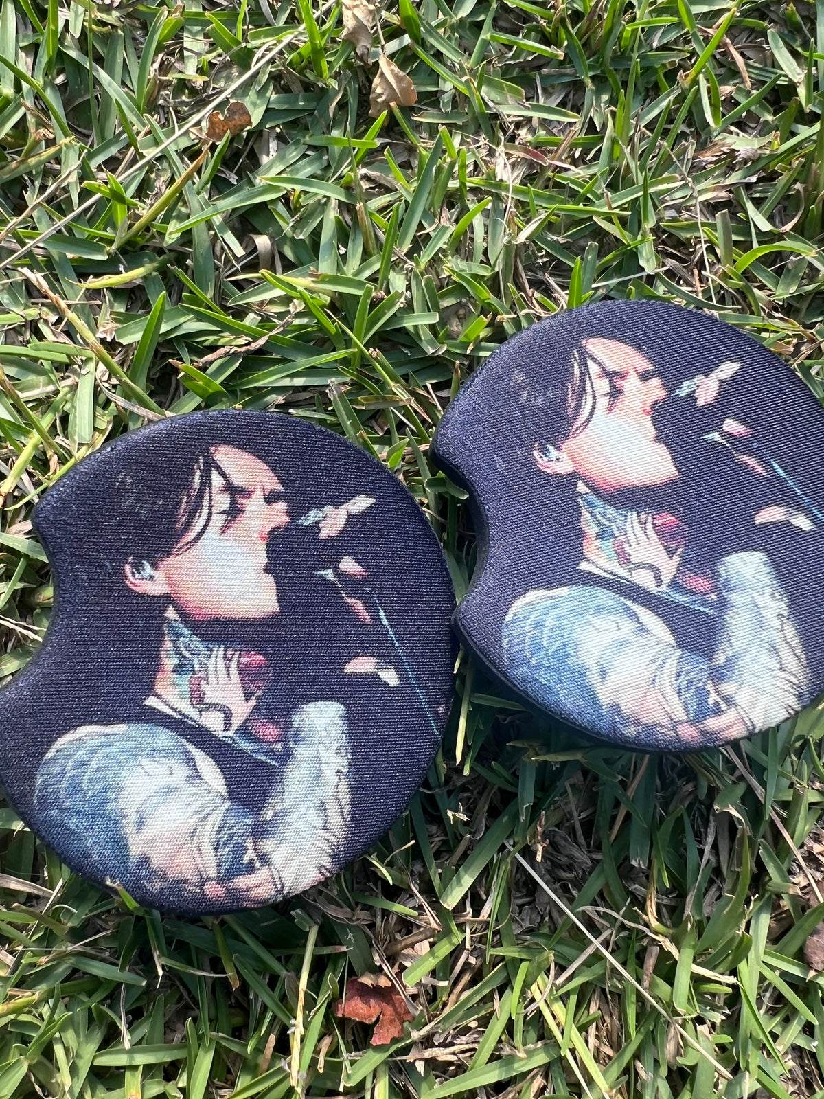 Noah Sebastian Bad Omens Neoprene Car Coaster Set (2-Pack) | Alt Metalcore Music Merch⁠