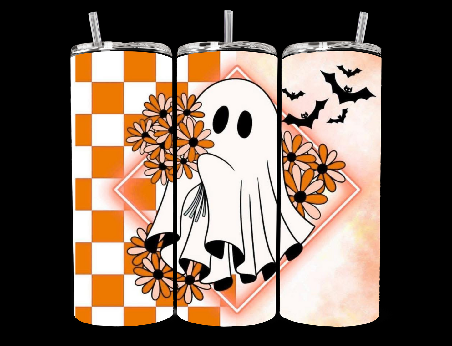 Spooky Ghost / Cute Spooky Vibes tumbler
