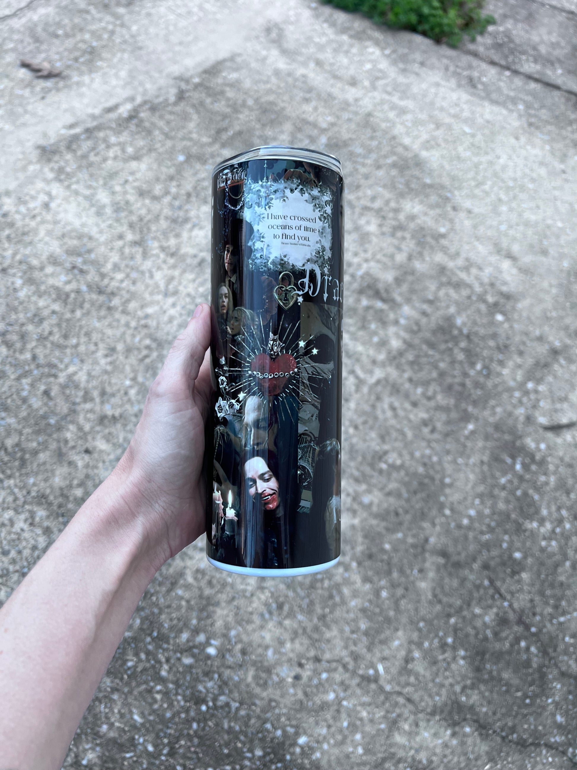 Romantic Gothic Dracula 2025 Movie Tumbler featuring fandom-inspired artwork