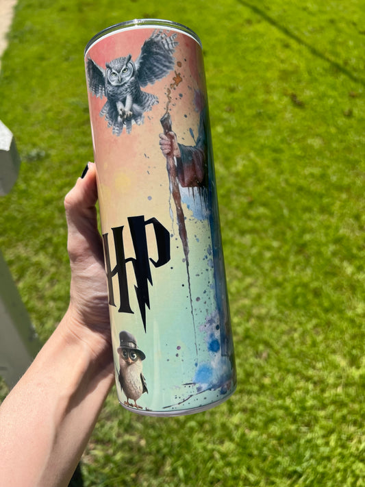 Harry Potter bright colored tumbler