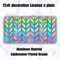 Prism license plate