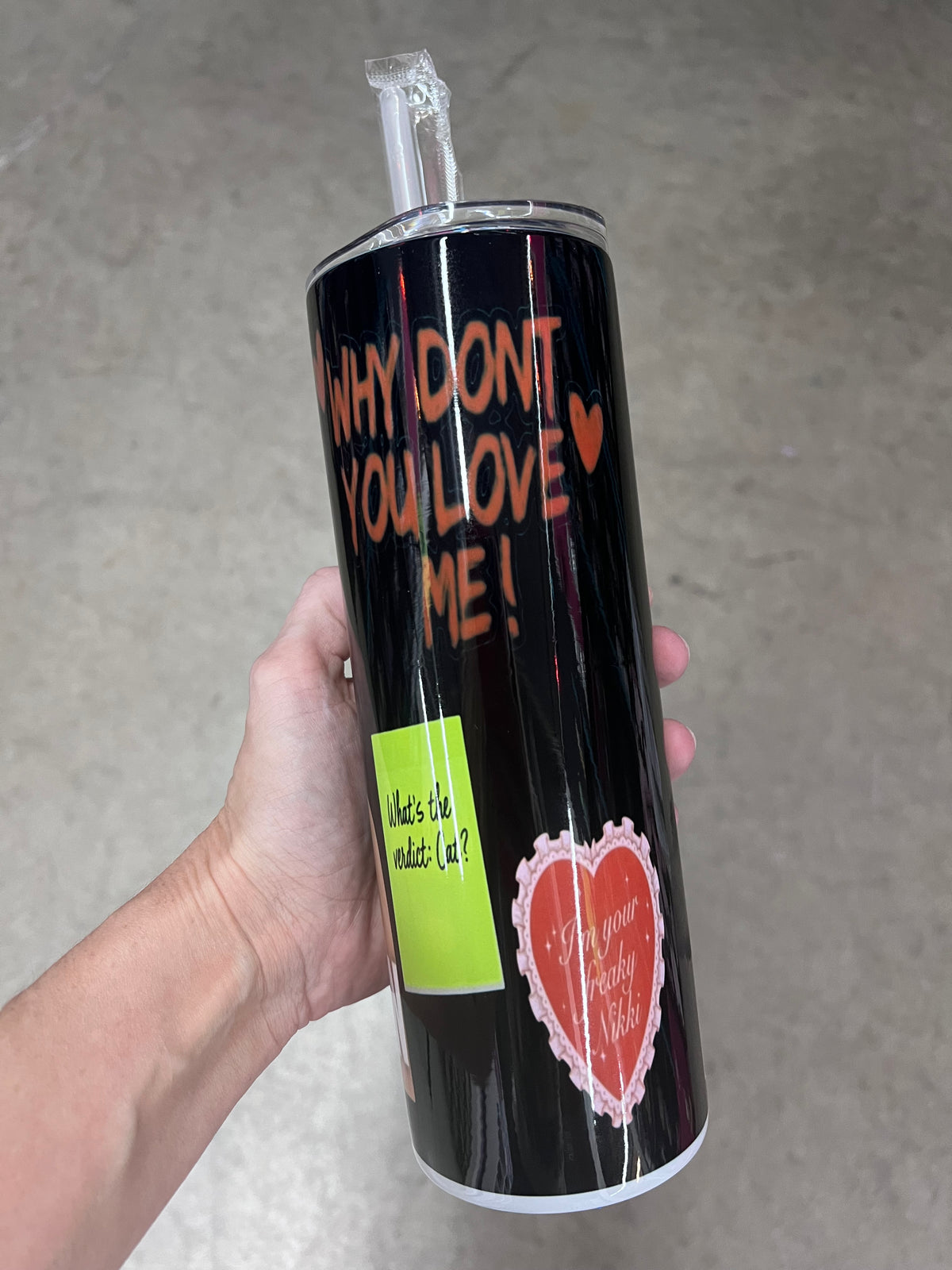 "Obsession" Movie 20oz Skinny Tumbler