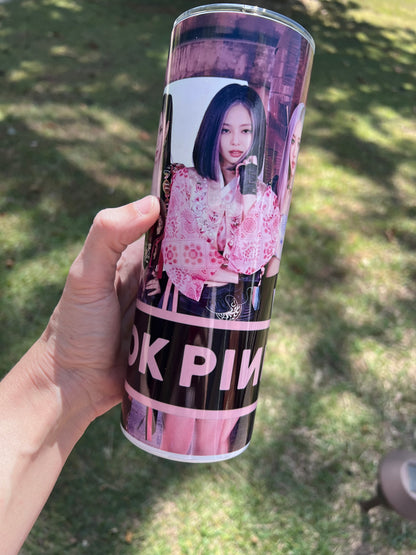 BLACKPINK Tumbler 20oz | K-Pop Idol How You Like That Stainless Steel Cup