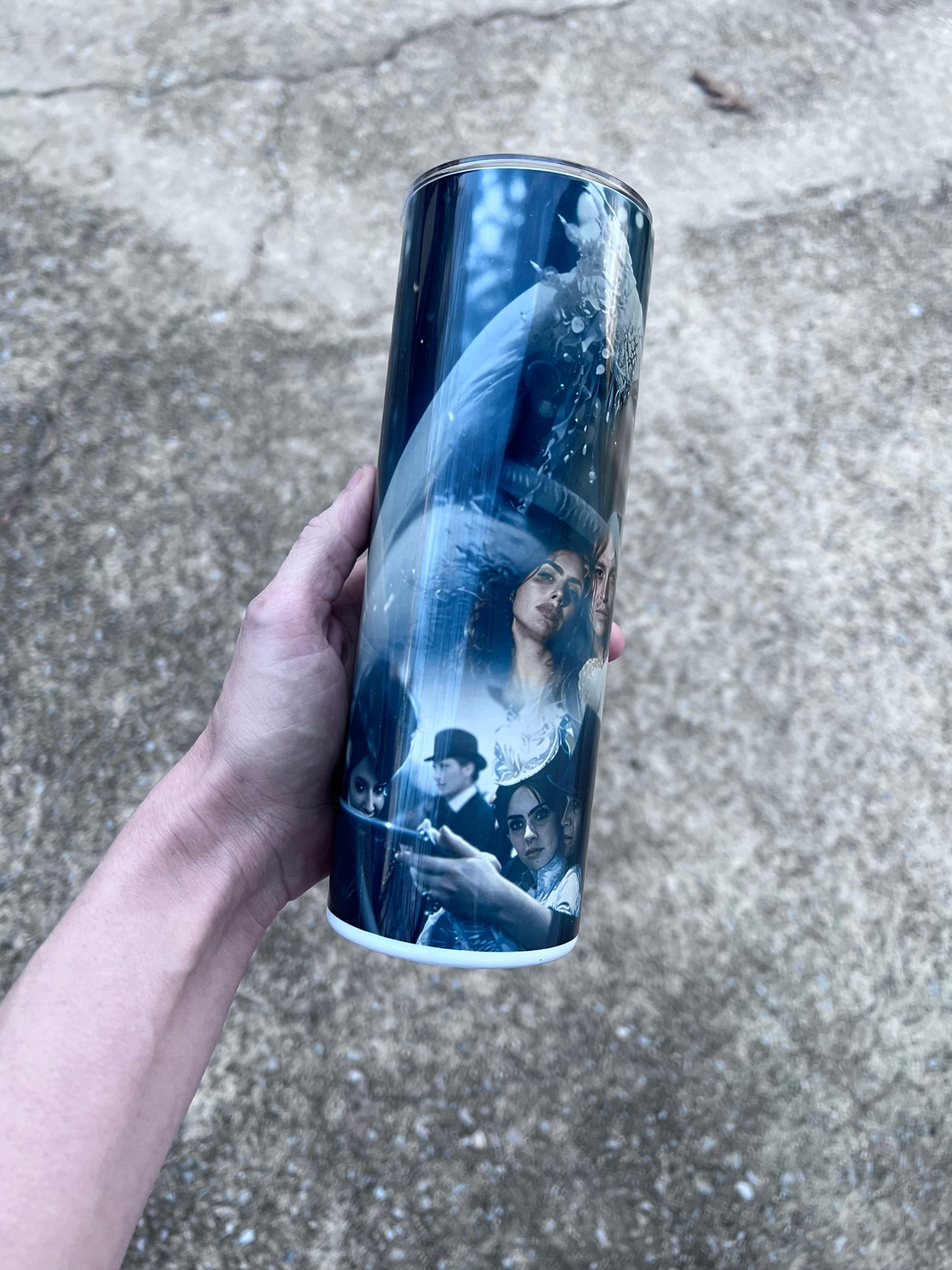 Dracula A Love Tale 20oz Gothic Tumbler featuring fandom-inspired artwork