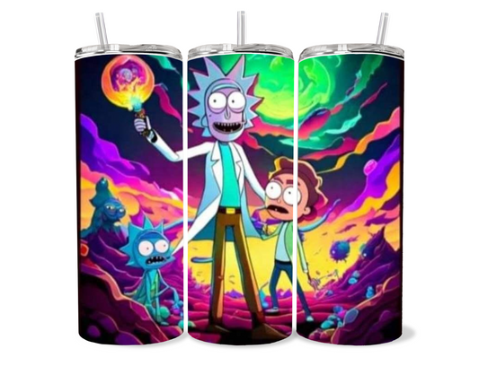Rick and Morty tumbler