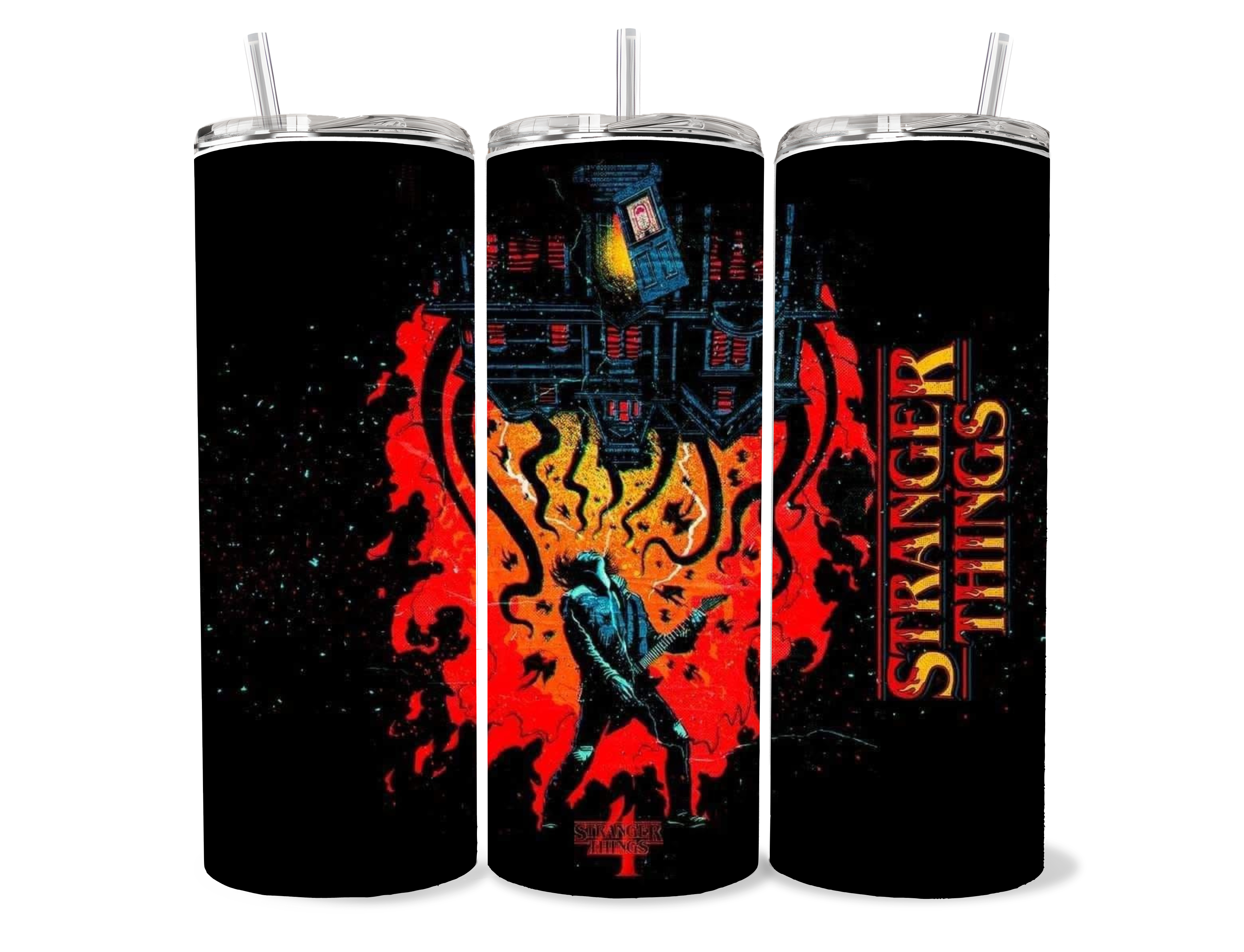 Stranger Things Upside Down tumbler