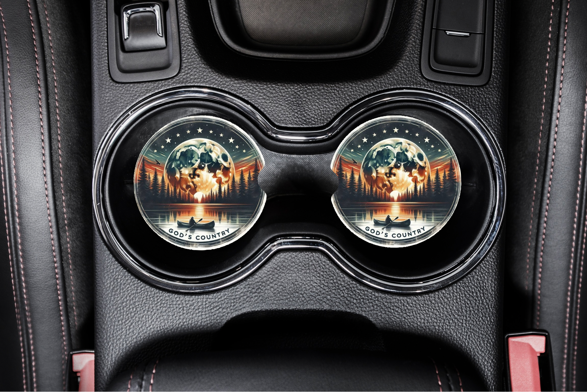 God’s Country Car Coaster set