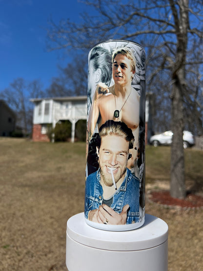 20oz Jax Teller Tumbler | Sons of Anarchy featuring jax teller sons of anarchy inspired artwork