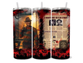 20 ounce Freddy Krueger tumbler