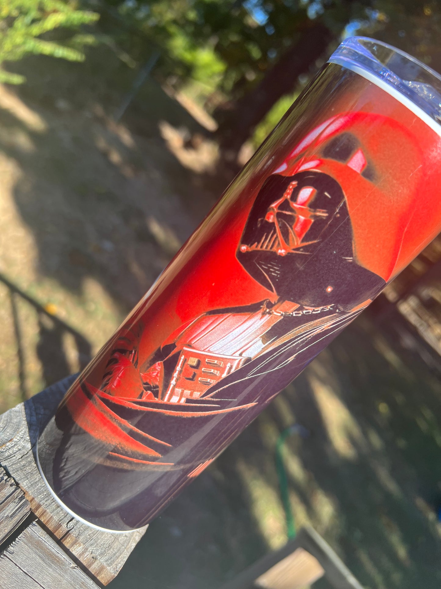 Light vs Dark Galaxy Tumbler 20oz 🖤 Star Wars Inspired Cup | Sith vs Jedi Aesthetic Fan Drinkware featuring the design artwork