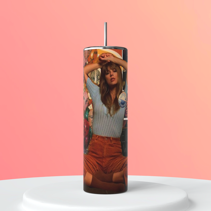 20oz Taylor Swift Tumbler | Swiftie featuring taylor swift swiftie inspired artwork