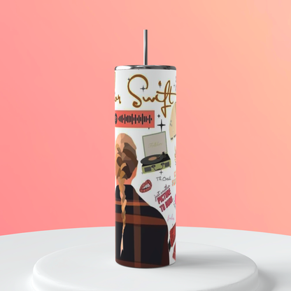 20oz Taylor Swift Tumbler | Swiftie featuring taylor swift swiftie inspired artwork