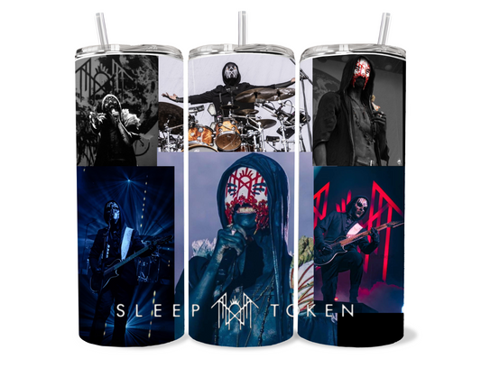 Sleep Tolen Collage tumbler