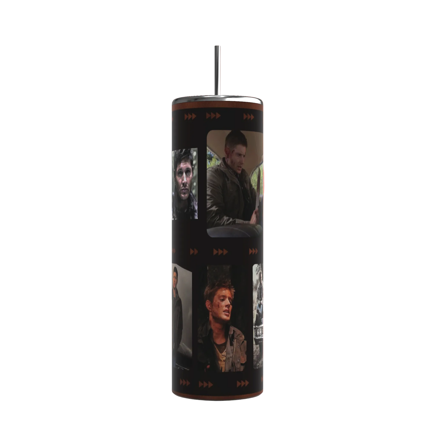 20oz Dean Winchester Tumbler | Supernatural featuring dean winchester supernatural inspired artwork