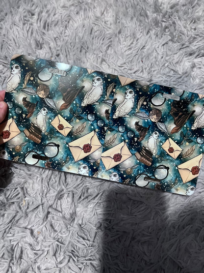 Harry Potter Magical 12x6 Decorative License Plate featuring the fandom-inspired design