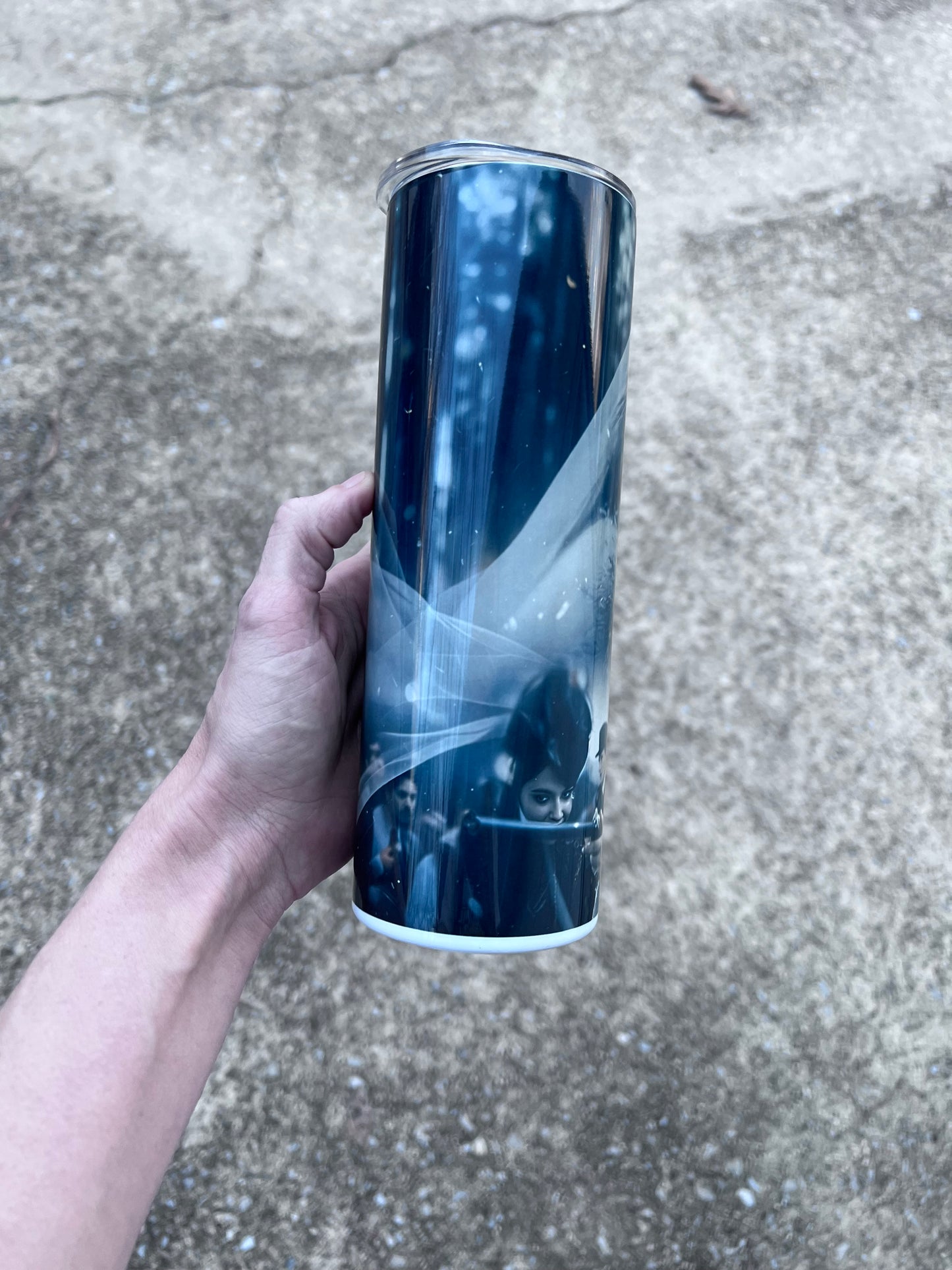 Dracula A Love Tale 20oz Gothic Tumbler featuring fandom-inspired artwork