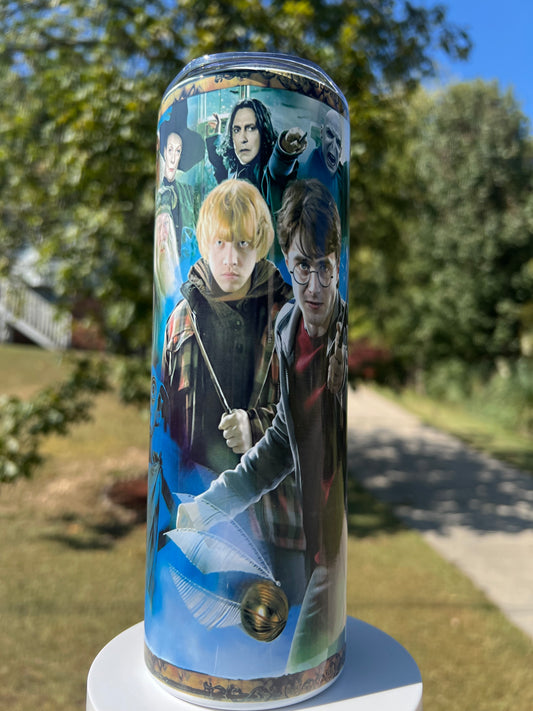 20oz Character Collage Tumbler | Pop Culture featuring pop culture character collage inspired artwork