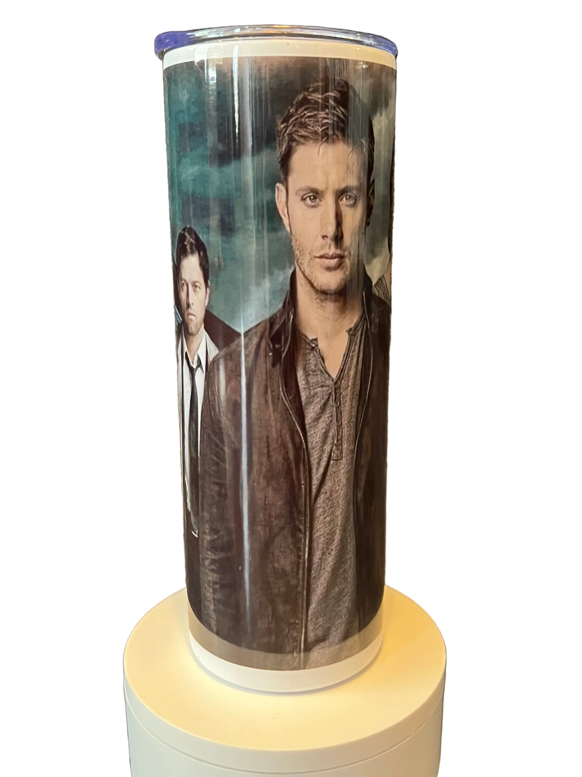 20oz Supernatural Tumbler | Dean & Sam Winchester featuring supernatural dean sam inspired artwork
