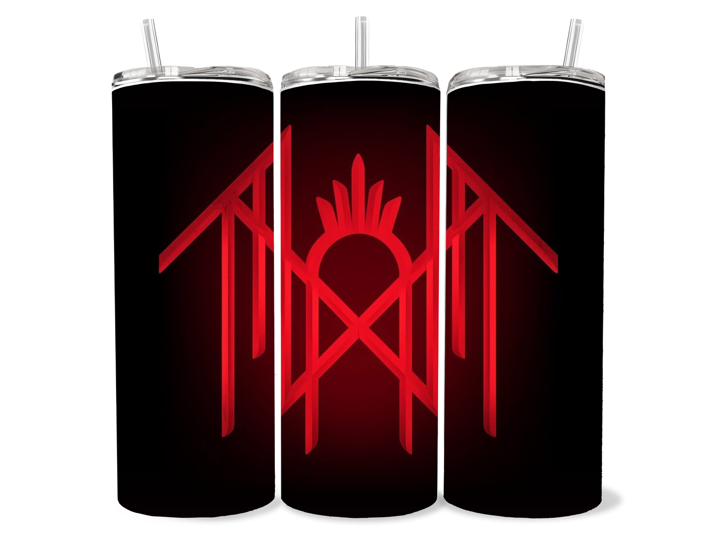 20oz Sleep Token Classic Symbol Tumbler featuring fandom-inspired artwork