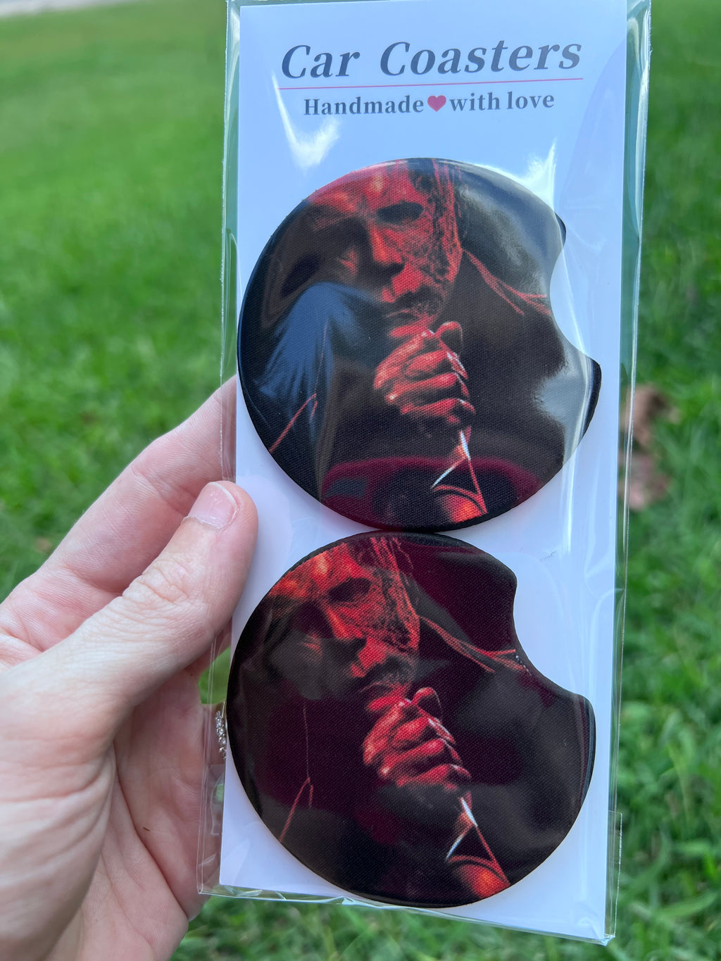 Michael Myers- Halloween neoprene car coasters