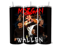Morgan Wallen Concert Vibes Tumbler 🖤 Country Music Fan Cup | 20oz Insulated “Last Night” Energy Drinkware