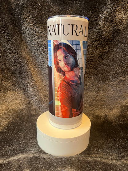 20oz Supernatural Road So Far Tumbler featuring supernatural road so far inspired artwork