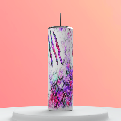 Motherhood Is a Walk in the Park Tumbler featuring motherhood mom life inspired artwork