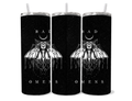 Bad Omens Moth 20oz Skinny Tumbler | Dark Aesthetic Gothic Drinkware | Alternative Metal Inspired Cup
