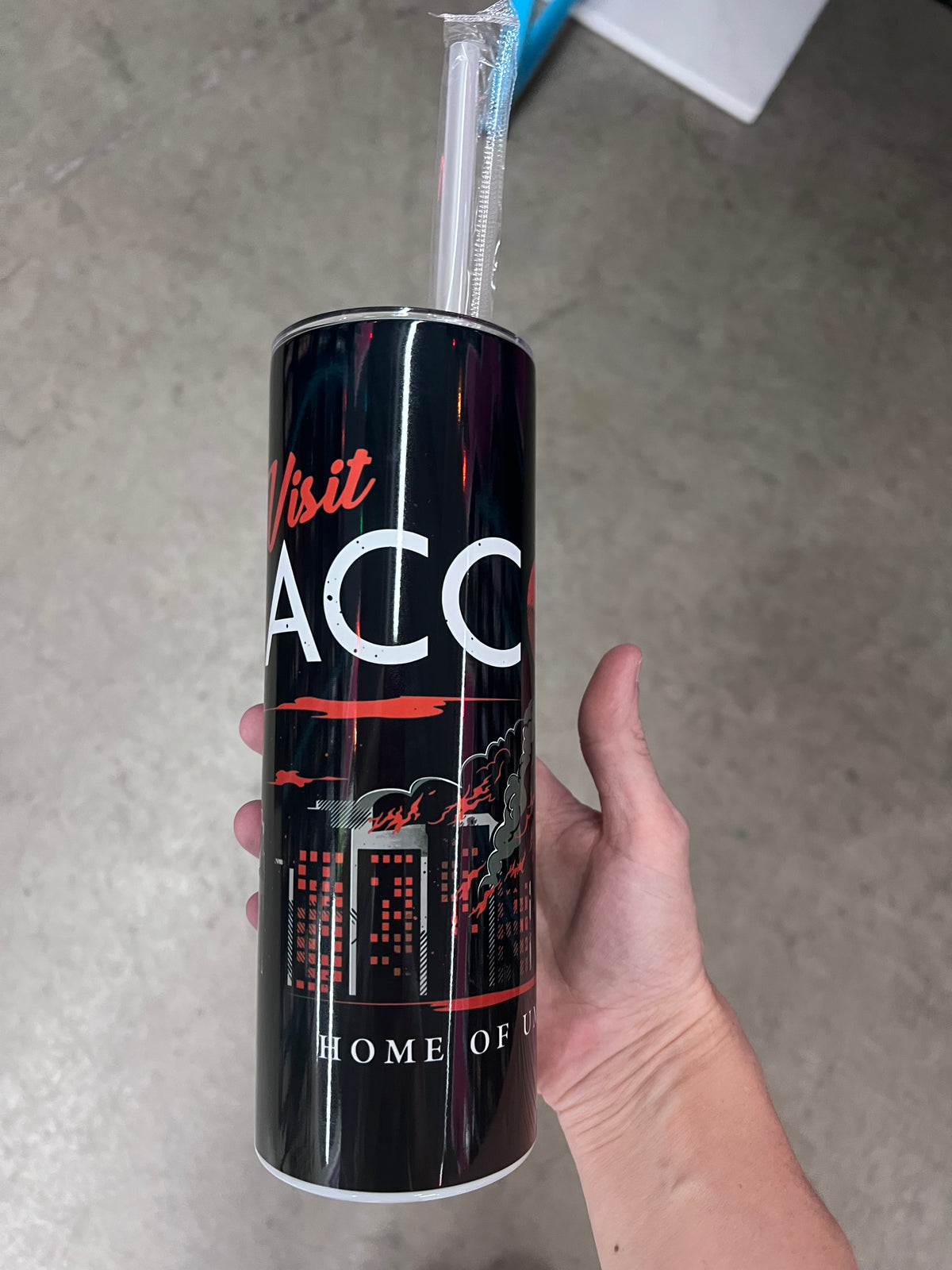 20oz Tumbler | Raccoon City Survival Horror | Gamer Aesthetic