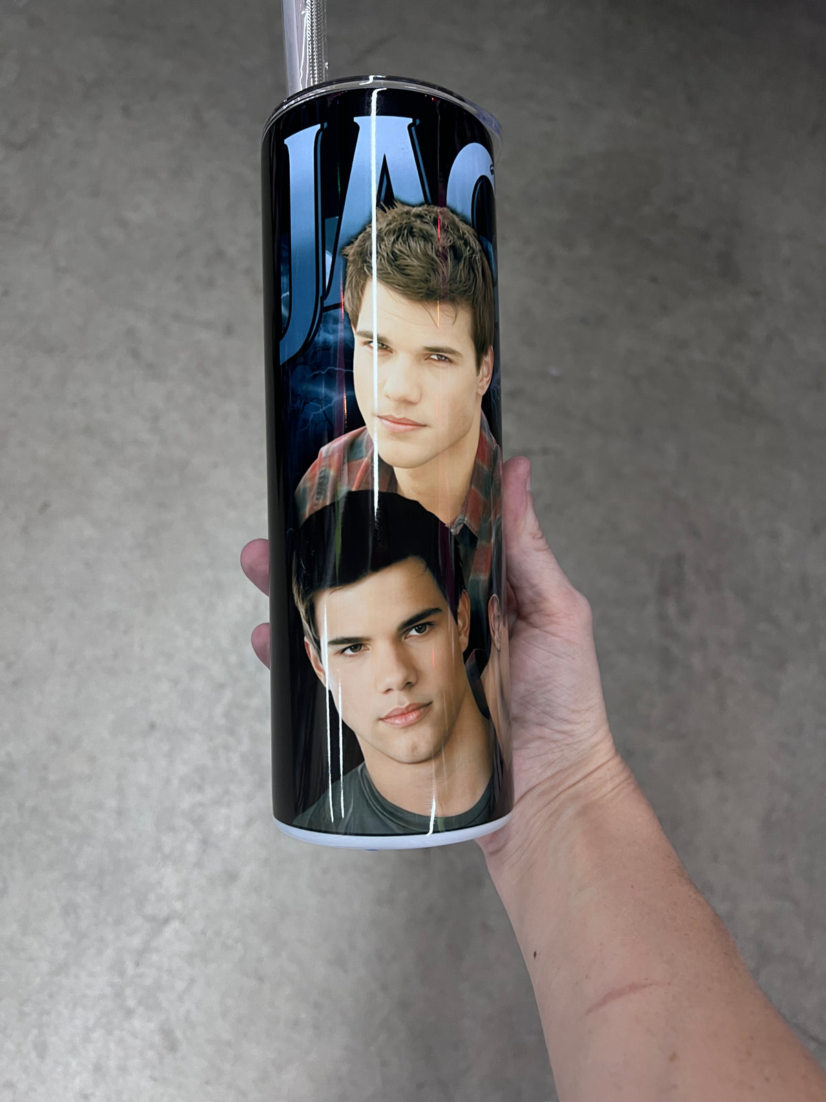 20oz Tumbler | Team Jacob Black / Twilight | Fandom Aesthetic