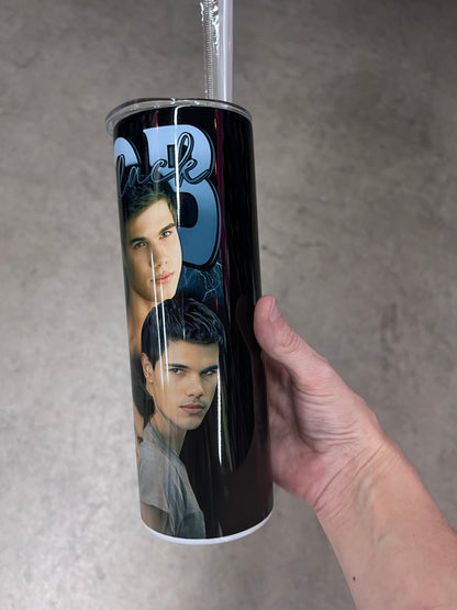 20oz Tumbler | Team Jacob Black / Twilight | Fandom Aesthetic
